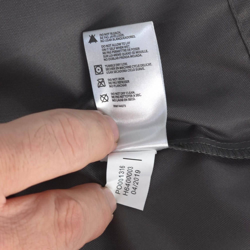Huk Breaker Performance Windbreaker Jacket Gray Hooded Lightweight Shell Medium - Picture 8 of 16